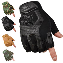 Load image into Gallery viewer, Outdoor Sports Gloves Military Fan Tactical Military Gloves Riding Training Shooting Combat Defense Non-Slip Warm Gloves Full Finger Half Finger Style