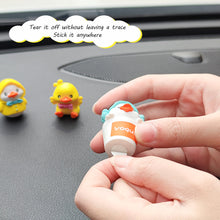 Load image into Gallery viewer, 6Pcs Car Ornaments Interior Dashboard Set Cute Yellow Duck Miniature Figurine Cartoon Penguin Umbrella Animal Kawaii Auto Decoration