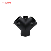 Load image into Gallery viewer, 60mm/75mm Y/T Car Heater Air Vent Ducting Piece Exhaust Connector Dual Closable Open Regulatin for Diesel Parking Heater