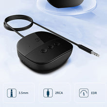 Load image into Gallery viewer, NFC Bluetooth 5.2 Receiver 3.5mm AUX RCA USB U-Disk/TF Card Play Stereo Wireless Audio Adapter With Mic For Car Kit Speaker Amp