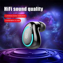 Load image into Gallery viewer, Single Ear Bluetooth-compatible 5.0 In Ear Music Wireless Earbuds Sports Invisible Earplug Headset Stereo Earphone