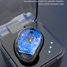 Load image into Gallery viewer, Single Ear Bluetooth-compatible 5.0 In Ear Music Wireless Earbuds Sports Invisible Earplug Headset Stereo Earphone
