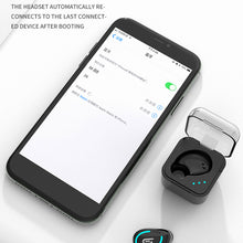 Load image into Gallery viewer, Single Ear Bluetooth-compatible 5.0 In Ear Music Wireless Earbuds Sports Invisible Earplug Headset Stereo Earphone