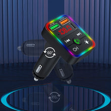 Load image into Gallery viewer, P2 Car Kit MP3 Player Handsfree Audio Receiver Car Charger Adapter Car Hands-free Bluetooth-compaitable LED FM Transmitter