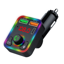 Load image into Gallery viewer, P3 Wireless Bluetooth 5.0 FM Transmitter Hands free Car Kit MP3 Player USB USB C Charger