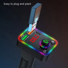 Load image into Gallery viewer, P3 Wireless Bluetooth 5.0 FM Transmitter Hands free Car Kit MP3 Player USB USB C Charger