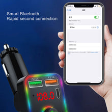 Load image into Gallery viewer, P3 Wireless Bluetooth 5.0 FM Transmitter Hands free Car Kit MP3 Player USB USB C Charger