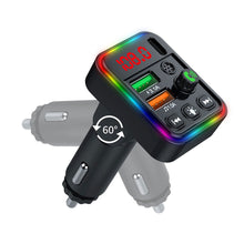 Load image into Gallery viewer, P19 FM Transmitter Audio Receiver MP3 Player 3.1A 2 USB Fast Charging Handsfree Bluetooth-compatible 5.0 Car Kit