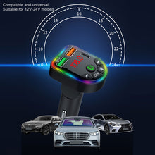 Load image into Gallery viewer, P20 FM Transmitter Audio Receiver MP3 Player 3.1A 2 USB Fast Charging Handsfree Bluetooth-compatible 5.0 Car Kit