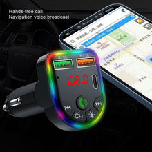 Load image into Gallery viewer, P20 FM Transmitter Audio Receiver MP3 Player 3.1A 2 USB Fast Charging Handsfree Bluetooth-compatible 5.0 Car Kit