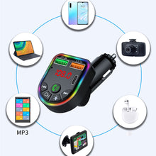 Load image into Gallery viewer, P20 FM Transmitter Audio Receiver MP3 Player 3.1A 2 USB Fast Charging Handsfree Bluetooth-compatible 5.0 Car Kit