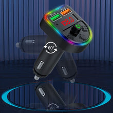 Load image into Gallery viewer, P21 FM Transmitter Audio Receiver MP3 Player 3.1A 2 USB Fast Charging Handsfree Bluetooth-compatible 5.0 Car Kit
