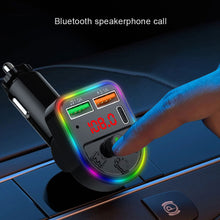 Load image into Gallery viewer, P21 FM Transmitter Audio Receiver MP3 Player 3.1A 2 USB Fast Charging Handsfree Bluetooth-compatible 5.0 Car Kit