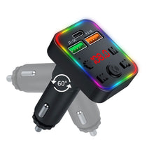 Load image into Gallery viewer, P22 FM Transmitter Audio Receiver MP3 Player 3.1A 2 USB Fast Charging Handsfree Bluetooth-compatible 5.0 Car Kit