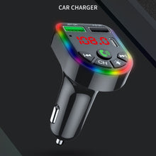 Load image into Gallery viewer, F20 Car Bluetooth 5.0 FM Transmitter Wireless Handsfree Audio Receiver MP3 Player LED 3.1A Dual USB Fast Charger Car Accessories Kit