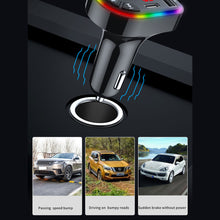Load image into Gallery viewer, F20 Car Bluetooth 5.0 FM Transmitter Wireless Handsfree Audio Receiver MP3 Player LED 3.1A Dual USB Fast Charger Car Accessories Kit