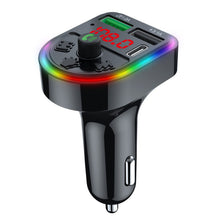 Load image into Gallery viewer, F21 Car Bluetooth 5.0 FM Transmitter Wireless Handsfree Audio Receiver MP3 Player LED 3.1A Dual USB Fast Charger Car Accessories Kit