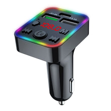 Load image into Gallery viewer, F22 Car Bluetooth 5.0 FM Transmitter Wireless Handsfree Audio Receiver MP3 Player LED 3.1A Dual USB Fast Charger Car Accessories Kit