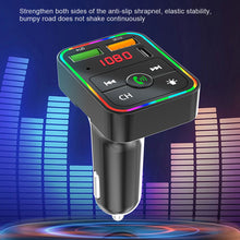 Load image into Gallery viewer, PDF2 Wireless Bluetooth 5.0 FM Transmitter Hands free Car Kit MP3 Player USB Charger