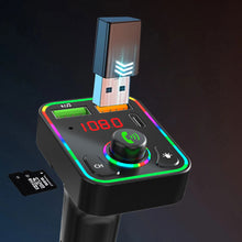 Load image into Gallery viewer, PDF3 Wireless Bluetooth 5.0 FM Transmitter Hands free Car Kit MP3 Player USB USB C Charger