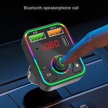 Load image into Gallery viewer, PDF3 Wireless Bluetooth 5.0 FM Transmitter Hands free Car Kit MP3 Player USB USB C Charger