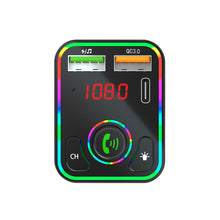 Load image into Gallery viewer, PDF3 Wireless Bluetooth 5.0 FM Transmitter Hands free Car Kit MP3 Player USB USB C Charger