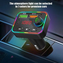 Load image into Gallery viewer, PDF4 Wireless Bluetooth 5.0 FM Transmitter Hands free Car Kit MP3 Player USB USB C Charger