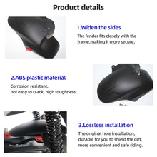 Load image into Gallery viewer, Motorcycle Rear Fender Mudguard Mud Flap Motocross Splash Guard for Motorbike Honda NSS350 Forza 350 Forza350 2020-2022