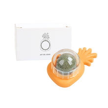 Load image into Gallery viewer, Cat Mint Ball Rotating Ball Wall Cat Toy Accessories for Cats Games Catnip Licking Snacks Mint Freshen Breath Pet Supplies