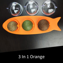 Load image into Gallery viewer, Cat Mint Ball Rotating Ball Wall Cat Toy Accessories for Cats Games Catnip Licking Snacks Mint Freshen Breath Pet Supplies