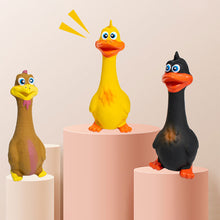 Load image into Gallery viewer, Bite Resistant Pet Screaming Chicken Sound Toy Dog Chewing Squeaky Toy Pet Teeth Training Molar Toys Dog Chew Toy with Squeaker