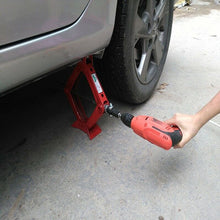 Load image into Gallery viewer, Steel 1/2Inch Car Scissor Jack Adapter Chrome Vanadium Ball Joint Rod Car Trestle Drive Impact Wrench Tool Accessories