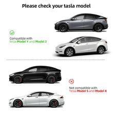 Load image into Gallery viewer, Pair Car Side Door Mirror Cover Auto Exterior Accessories Sides Rearview Cover For Tesla Model 3 Model Y 2021-2023 ABS