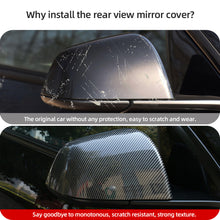 Load image into Gallery viewer, Pair Car Side Door Mirror Cover Auto Exterior Accessories Sides Rearview Cover For Tesla Model 3 Model Y 2021-2023 ABS