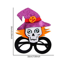 Load image into Gallery viewer, Halloween Glasses Horns Clown Spider Pumpkin Glasses Christmas Party Photo Prop Decoration Hoilday Funny Masquerade Party Supplies
