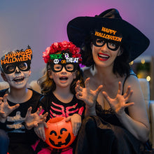 Load image into Gallery viewer, Halloween Glasses Horns Clown Spider Pumpkin Glasses Christmas Party Photo Prop Decoration Hoilday Funny Masquerade Party Supplies
