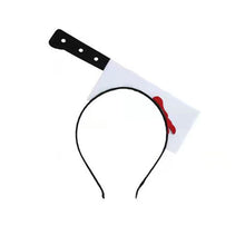 Load image into Gallery viewer, Halloween Horror Props Party Headband Horror Head Buckle Halloween Decoration Funny Props Headdress Masquerade Mischief Party Decor