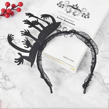 Load image into Gallery viewer, Halloween Horror Props Party Headband Horror Head Buckle Halloween Decoration Funny Props Headdress Masquerade Mischief Party Decor