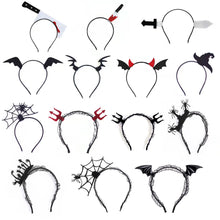 Load image into Gallery viewer, Halloween Horror Props Party Headband Horror Head Buckle Halloween Decoration Funny Props Headdress Masquerade Mischief Party Decor