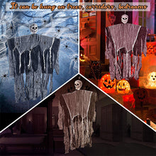 Load image into Gallery viewer, Halloween Horror Skull Hanging Decorations Ghost Outdoor Haunted House Scary Pendant Props Halloween Party Decorations Supplies