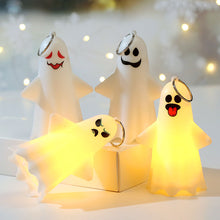 Load image into Gallery viewer, Halloween Ghost Night Light Battery Operated Hanging Night Light for Halloween Party Props Garden Party Decor Supplies