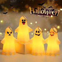 Load image into Gallery viewer, Halloween Ghost Night Light Battery Operated Hanging Night Light for Halloween Party Props Garden Party Decor Supplies