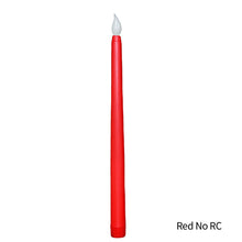 Load image into Gallery viewer, LED Flameless Pointed Candle Light Electronic Candles Battery Powered Long Candle Light for Party Wedding Christmas Event Halloween