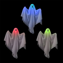 Load image into Gallery viewer, Halloween Hanging Ghost Decorations Ghost Pendant Ornament With LED Lights for Home Outdoor Hanted House Party Horror Props