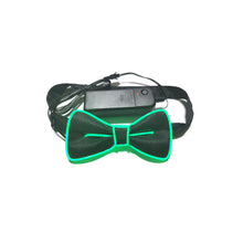 Load image into Gallery viewer, Glow in the Dark LED Bow Tie Luminous Flashing Necktie For Birthday Party Wedding Christmas Decoration Halloween Cosplay Costume