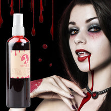 Load image into Gallery viewer, 30/50/150ml Fake Blood Prop Halloween Decoration Horror Cosplay Cosmetics Artificial Plasma Party Supplies Pranks DIY Halloween Supplies