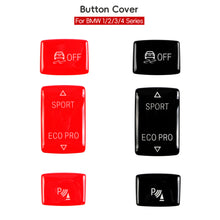 Load image into Gallery viewer, 1PC/3PCS Car Gear Panel ESP/P/SPORT Control Switch Replace Sport Ecopro Off Button Cover For BMW 1 2 3 4 Series F20 F21 F22 F23 F30 F31 F34 F35 F32 12-18