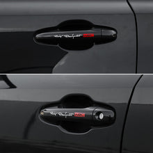 Load image into Gallery viewer, 4Pcs Car WRC Door Handle Bowl Sticker WRC Rally Racing Stripe Car Decals Vinyl Stickers Tuning Auto Exterior Accessory Decor