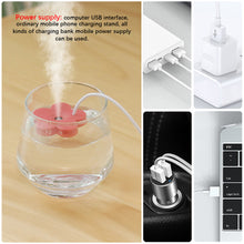 Load image into Gallery viewer, Mini Car USB Petal Shape Air Humidifier Ultrasonic Aromatherapy Humidifiers Diffusers For Home Winter Purifier Humificador