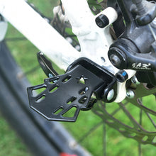 Load image into Gallery viewer, 1 Pair Bike Rear Fold Pedal Road Manganese Steel Folding Footrests Rear Wheel Manned Bicycle Foot Pedal Cycling Accessories